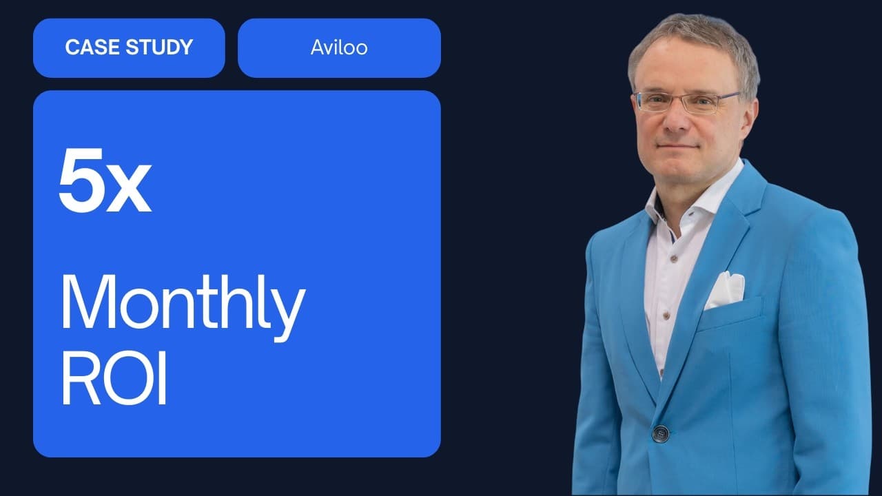 Aviloo B2B lead generation case study — outbound across 30+ markets
